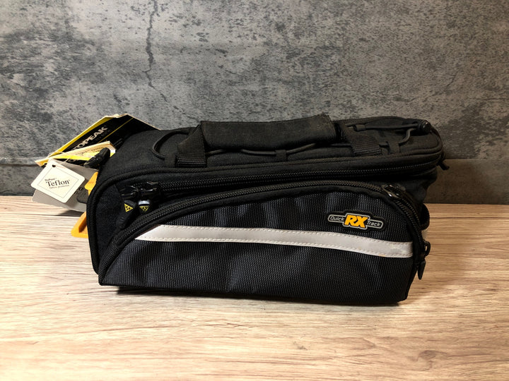 JV572 トピーク TOPEAK RX Trunk Bag EX リアキャリアバッグ 黒 ※ジッパー破損