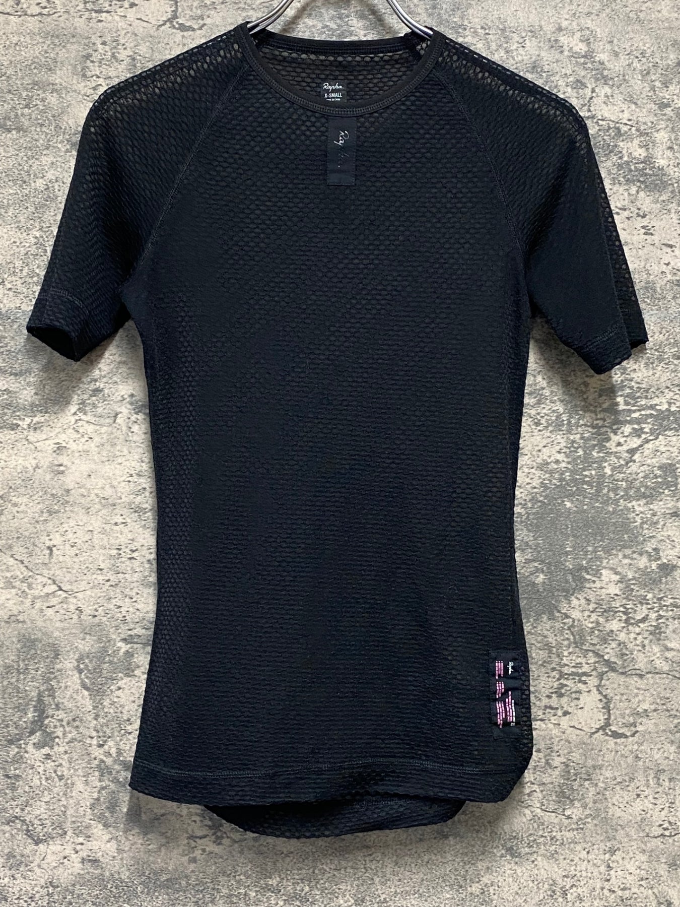 JS839 ラファ Rapha MERINO MESH BASE LAYER 半袖 ベースレイヤー XS