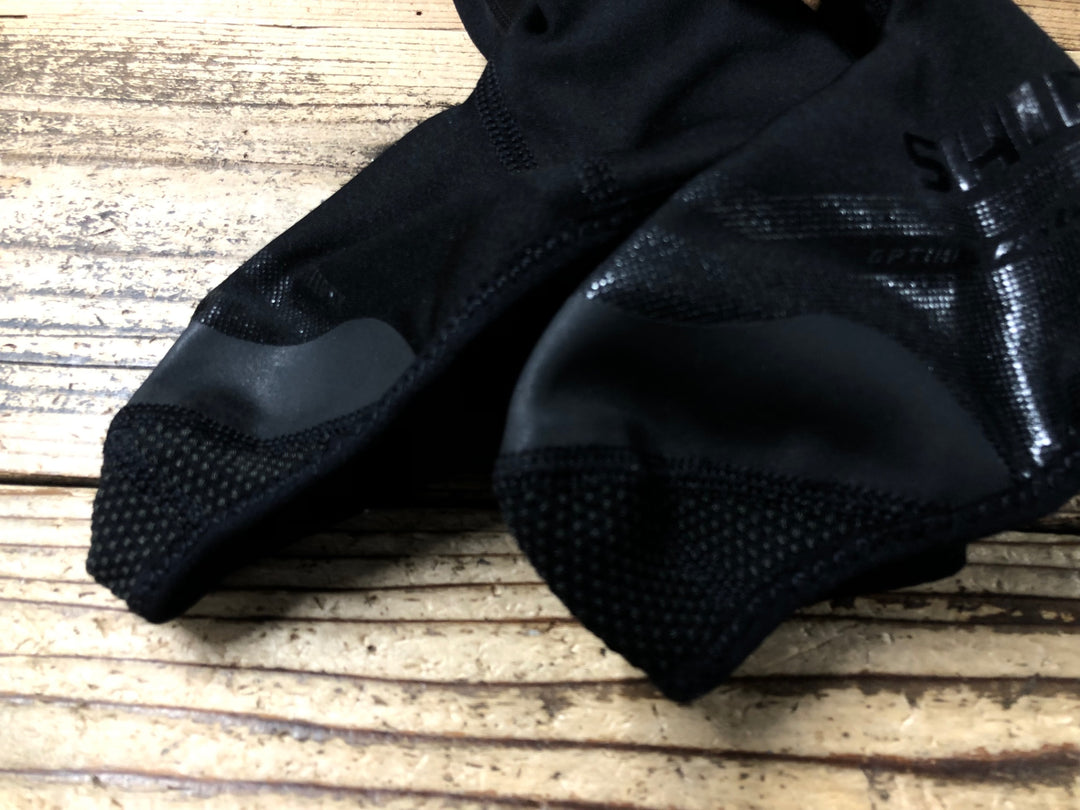 KA337 シマノ SHIMANO シューズカバー 黒 S 裏起毛