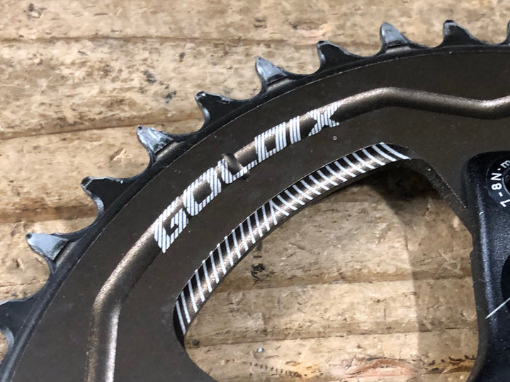 KM557 ローター ROTOR 3DF CRANK クランクセット GOLDIX 46T PCD110 172.5mm 12S