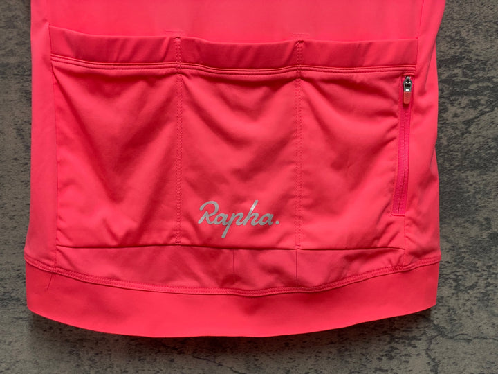 KJ300 ラファ Rapha Women's Core Jersey 半袖 サイクルジャージ ピンク XS