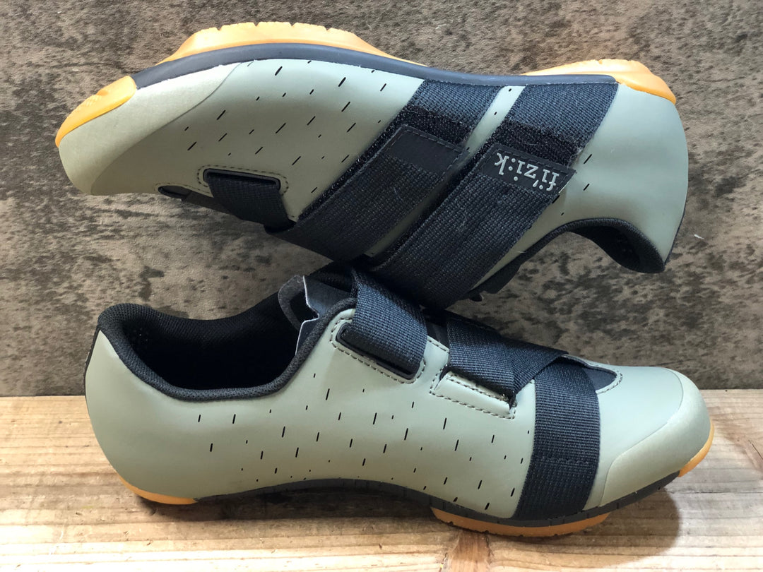 JX858 フィジーク fizik TERRA POWERSTRAP X4 ビンディングシューズ SPD 緑 EU42 ※未使用