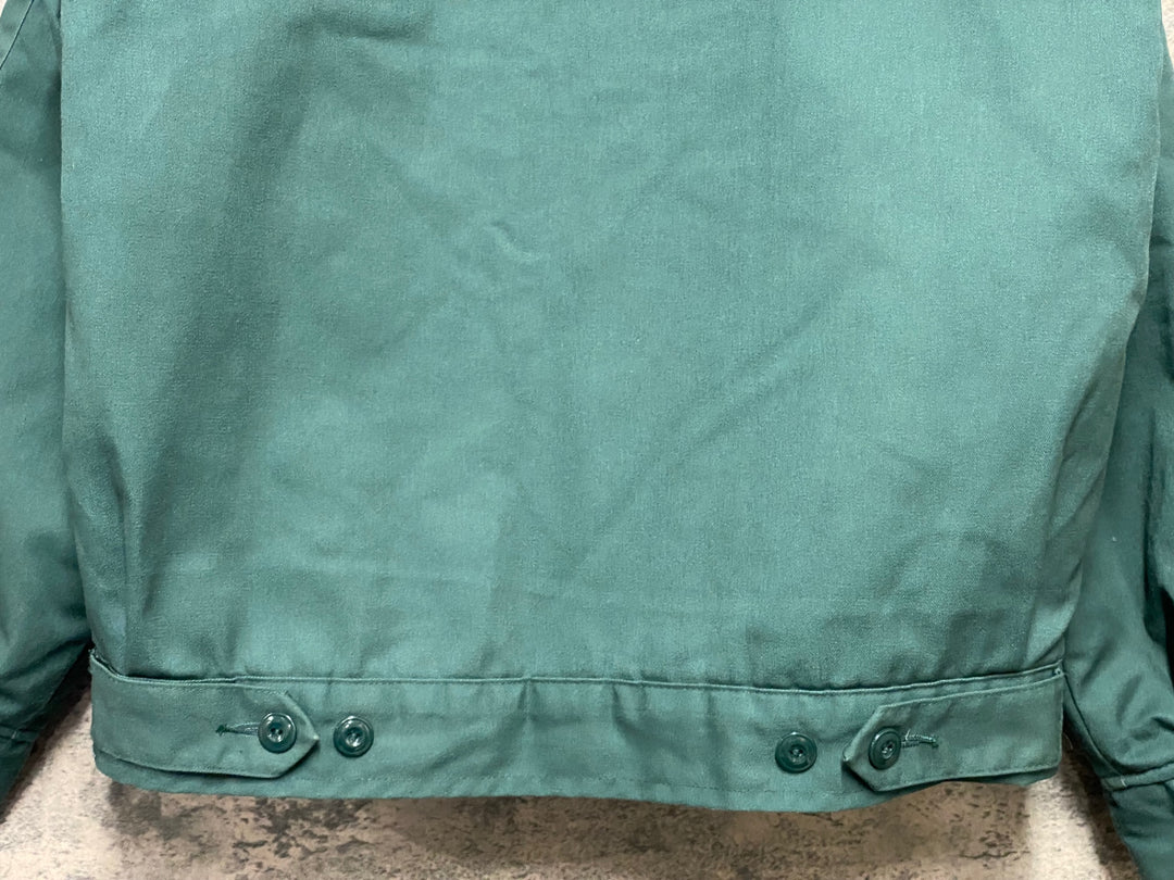 KF069 ディッキーズ Dickies JACKET FQ 長袖 ワークジャケット 深緑 L