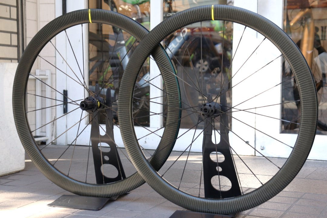 マヴィック MAVIC コスミック ディスク COSMIC SL 45 DISC カーボン チューブレスレディ ホイールセット シマノ11S/12S 19C 【横浜店】