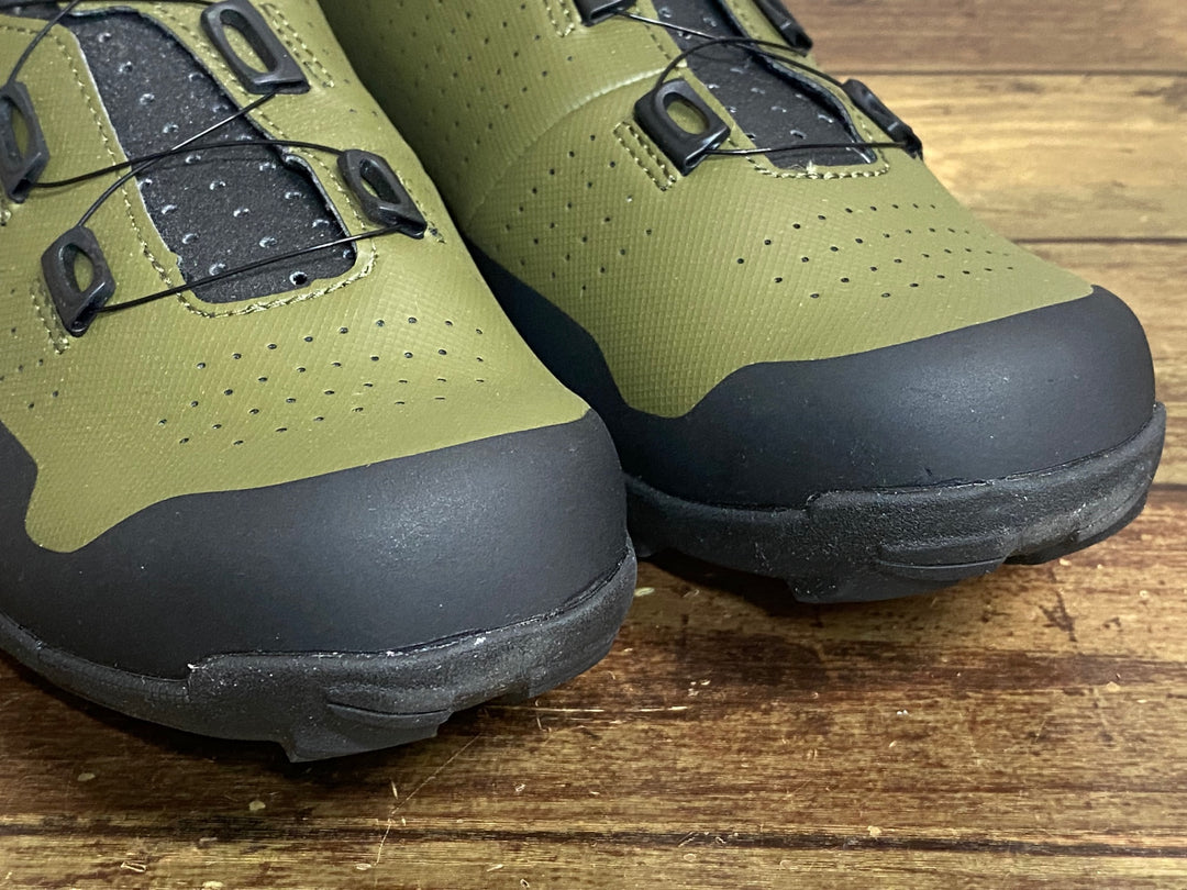 JK095 フィジーク fizik TERRA ATLAS ビンディングシューズ カーキ EU45 SPD