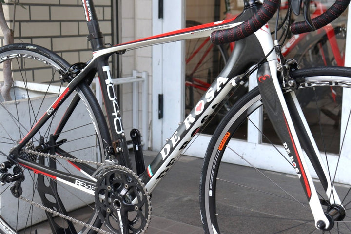 デローザ DE ROSA R848 2012モデル 42サイズ カンパニョーロ ヴェローチェ 10S カーボン ロードバイク 【横浜店】