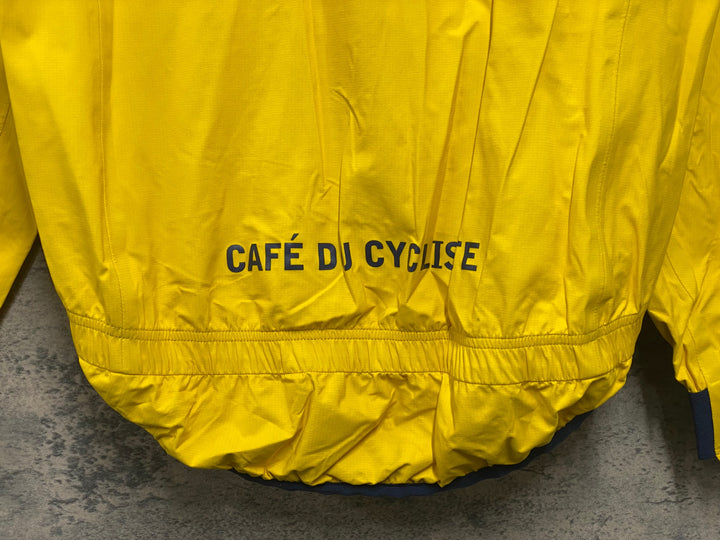 JY660 カフェドシクリステ CAFE DU CYCLISTE SUZETTE MEN 長袖 レインジャケット 黄 M
