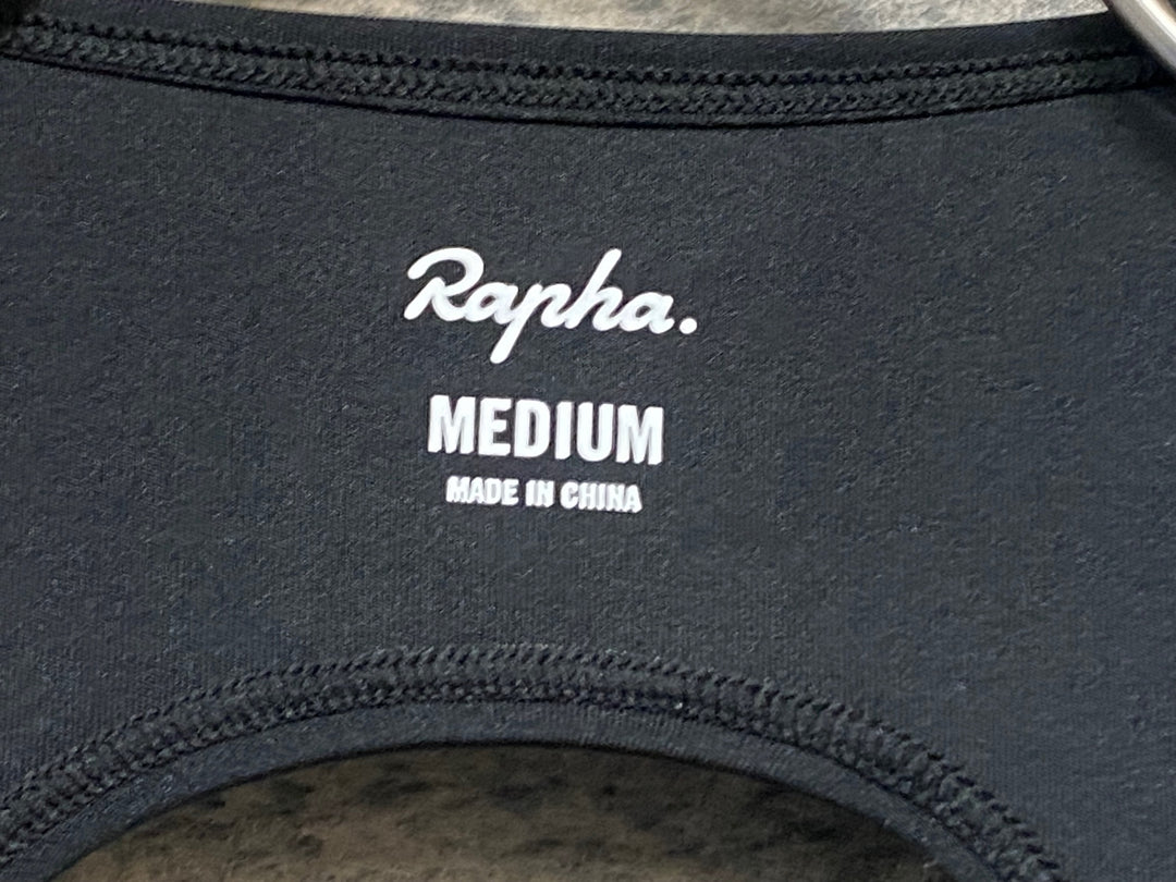 KJ131 ラファ Rapha CORE WINTER TIGHTS WITH PAD ビブタイツ 黒 M 裏起毛