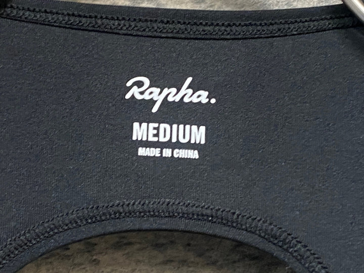 KJ131 ラファ Rapha CORE WINTER TIGHTS WITH PAD ビブタイツ 黒 M 裏起毛