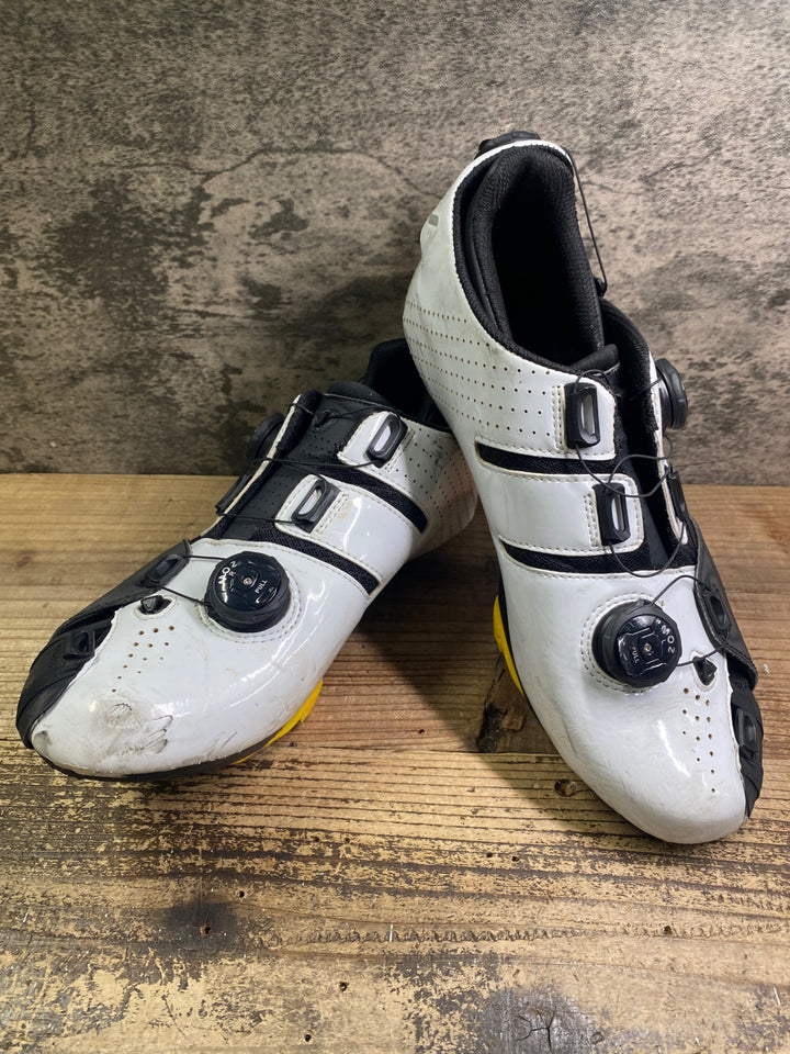 JJ496 リンタマン Lintaman ADJUST plus ビンディングシューズ 3穴 白 EU42