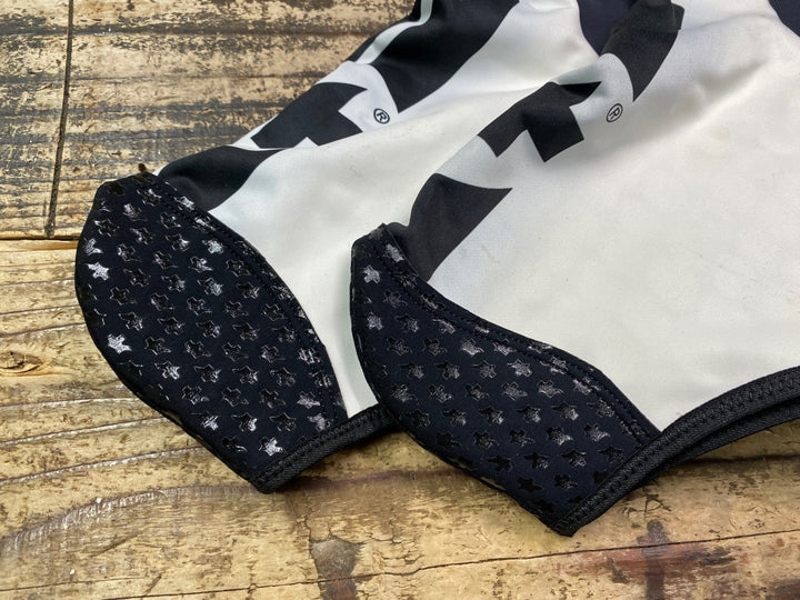 JQ191 アソス assos winterBootie S7 シューズカバー 白黒 2 裏起毛 汚れあり