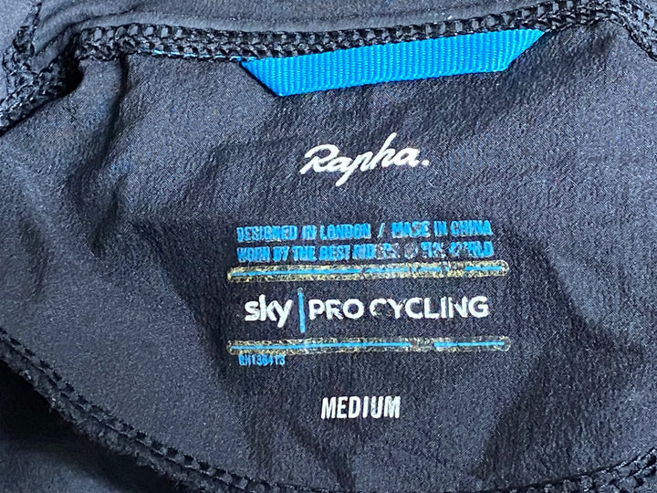 JN163 ラファ Rapha SPRAY JACKET 長袖 ウィンドブレーカー 黒 M TEAM Sky