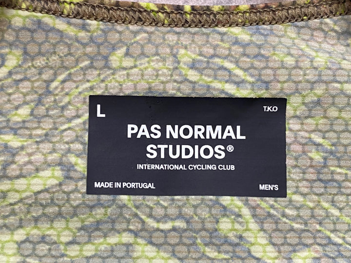KJ303 パスノーマルスタジオ PAS NORMAL STUDIOS Women's T.K.O. Mechanism Pro Jersey 半袖 サイクルジャージ カモ L