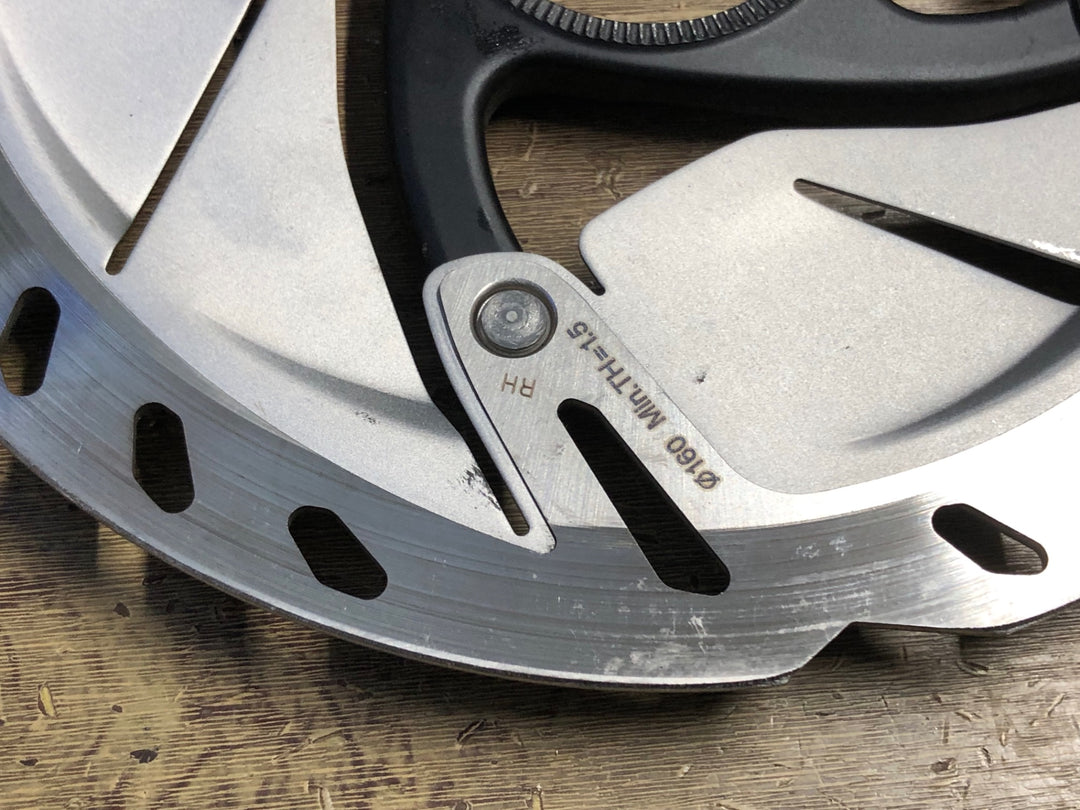 KI661 シマノ SHIMANO SM-RT800 ディスクブレーキローター 前後セット Φ160 厚さ1.63/1.68mm