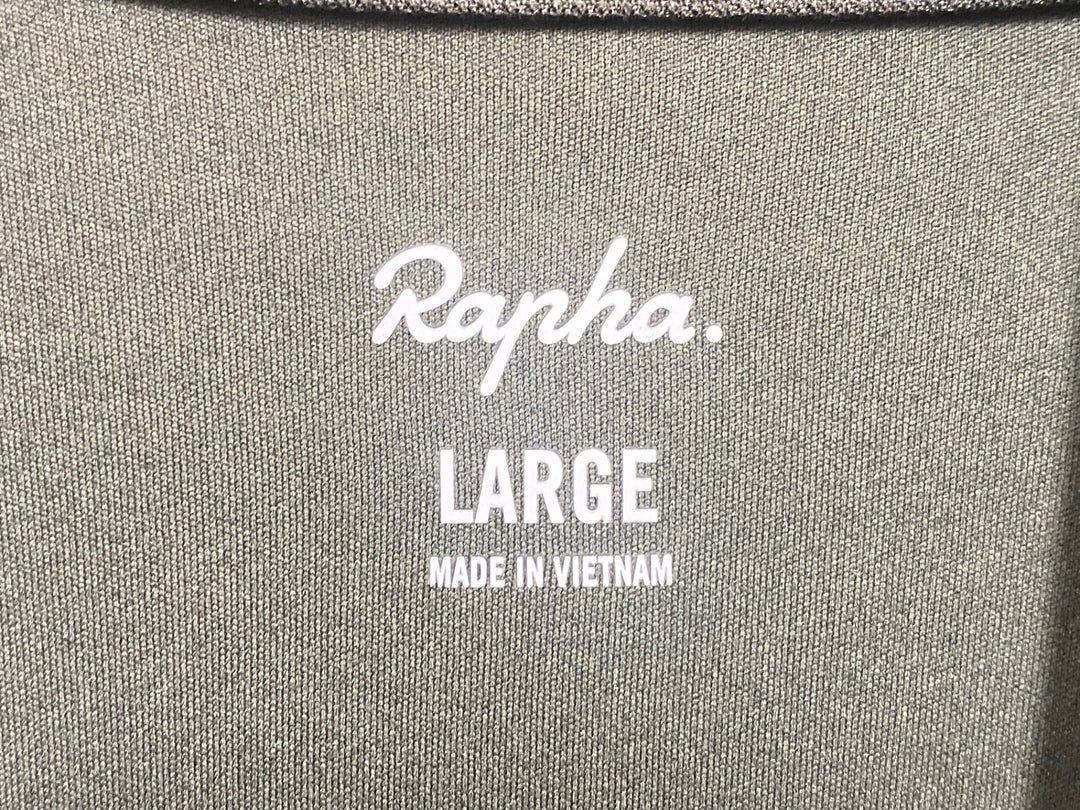 JY682 ラファ Rapha CORE JERSEY 半袖 サイクルジャージ ダークオリーブ L