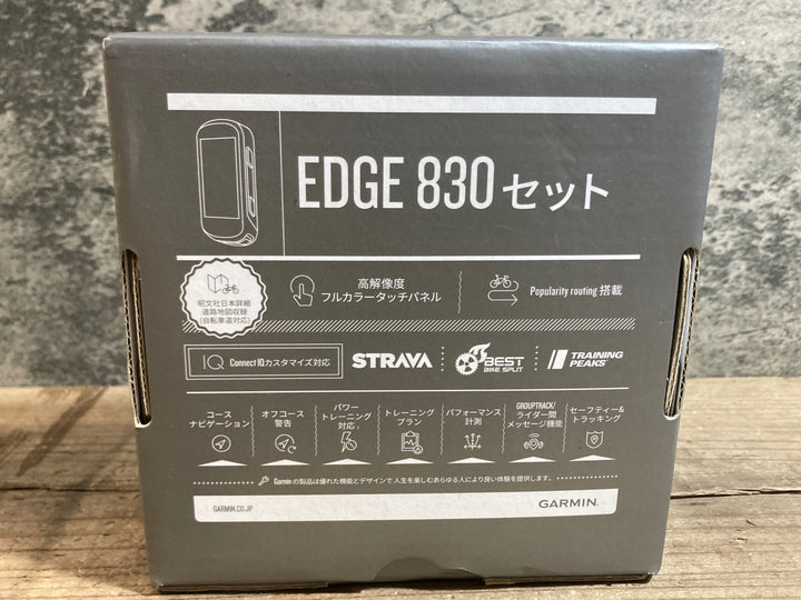 JW312 ガーミン GARMIN エッジ EDGE 830 サイクルコンピューター スピードセンサー付き 動作確認済み