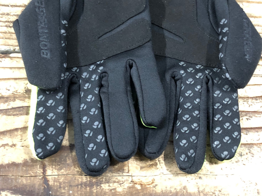 KN180 ボントレガー BONTRAGER 長指 グローブ 黄 黒 S/M 裏起毛