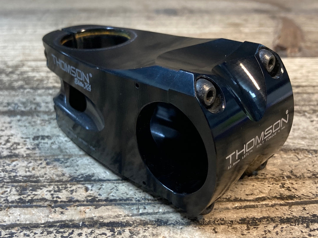 JT357 トムソン THOMSON Elite X4 アルミ ステム 黒 60mm Φ31.8 OS