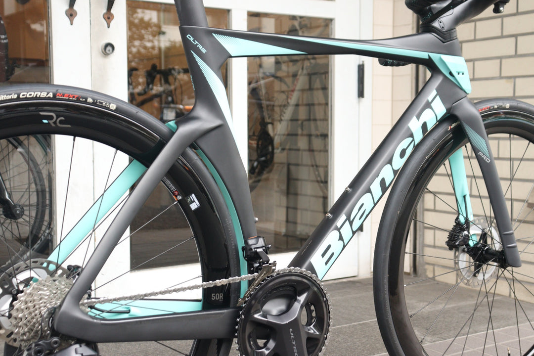 ビアンキ Bianchi オルトレ プロ OLTRE PRO 2023モデル 55サイズ シマノ アルテグラ R8170 12S Di2 カーボン ロードバイク REPARTO CORSE R50 【横浜店】