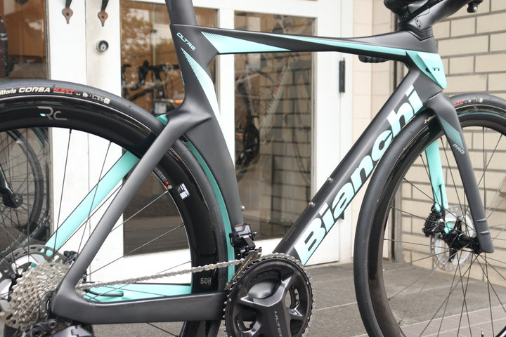ビアンキ Bianchi オルトレ プロ OLTRE PRO 2023モデル 55サイズ シマノ アルテグラ R8170 12S Di2 カーボン ロードバイク REPARTO CORSE R50 【横浜店】