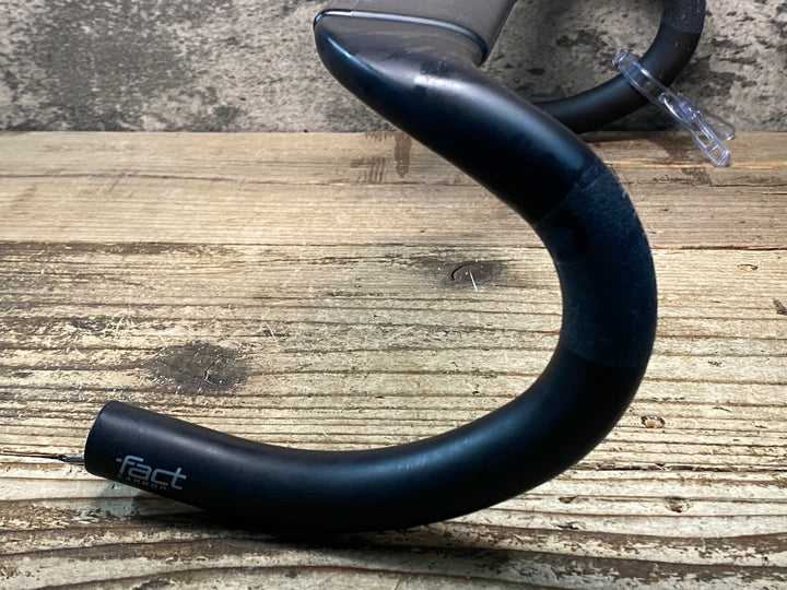 JQ849 スペシャライズド SPECIALIZED S-WORKS AEROFLY2 カーボン ドロップハンドル エンドC-C420mm Φ31.8mm ※ワイヤーカバー欠品、凹みのためジャンク