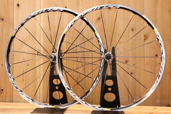 マヴィック MAVIC キシリウム KSYRIUM ELITE S アルミ クリンチャー ホイールセット シマノ 11S/12S ナローリム 15C 【芦屋店】