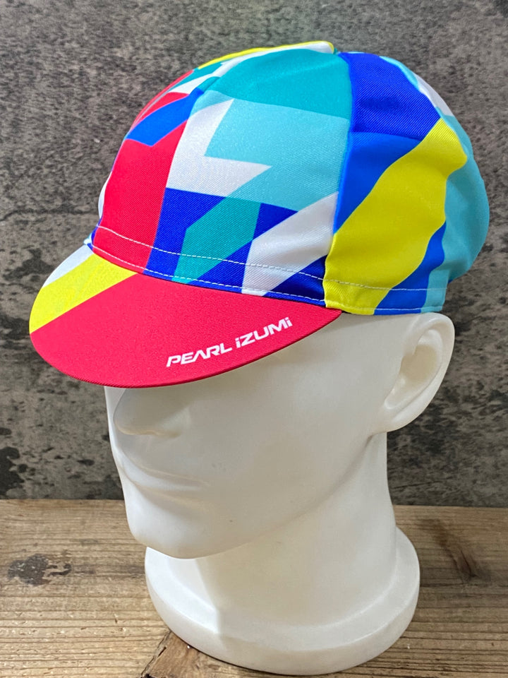 KH691 パールイズミ PEARL iZUMi サイクルキャップ 緑 赤 FREEサイズ