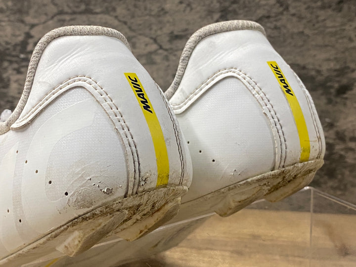 KI220 マヴィック MAVIC ENERGY COMP ビンディングシューズ 3穴 白 EU43 1/3
