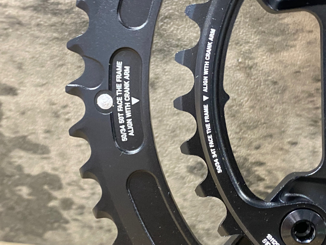 JS293 プラクシスワークス PRAXIS WORKS LEVA タイム TIME ダイレクトマウント チェーンリング 50/34T