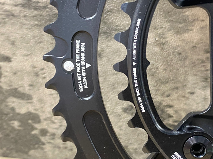 JS293 プラクシスワークス PRAXIS WORKS LEVA タイム TIME ダイレクトマウント チェーンリング 50/34T