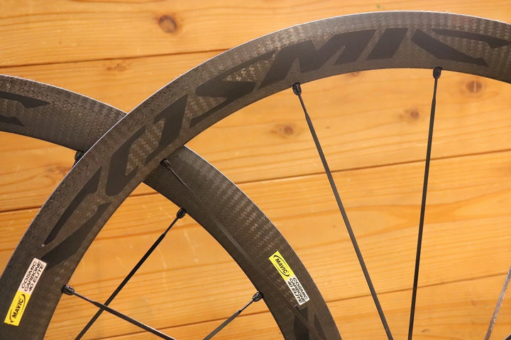 マヴィック MAVIC コスミックカーボン COSMIC CARBONE 40 ELITE アルミ カーボン クリンチャー ホイールセット シマノ 11S/12S 13C  【芦屋店】