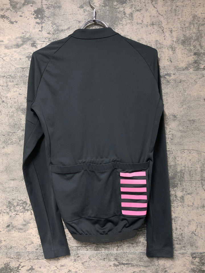 JO805 ラファ Rapha PRO TEAM LONG SLEEVE TRAINING JERSEY 長袖 サイクルジャージ 黒 S