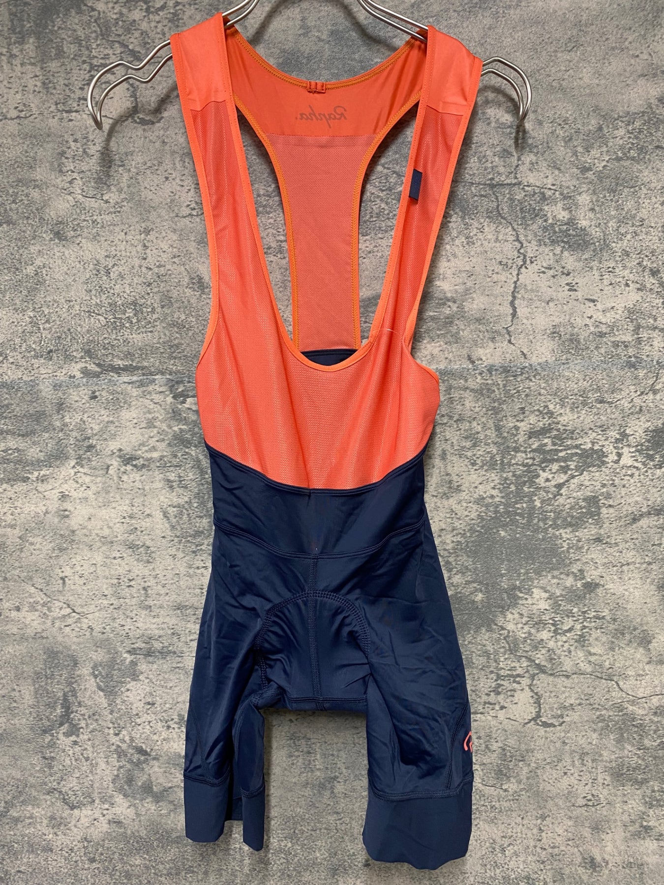 KC386 ラファ Rapha SOUPLESSE BIB SHORTS ビブショーツ 紺 オレンジ