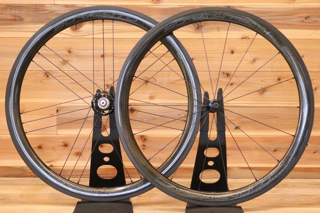 カンパニョーロ CAMPAGNOLO ボーラ BORA WTO 45 RIM AC3 シマノ 11S/12S 19C カーボン チューブレス ホイールセット 【広島店】
