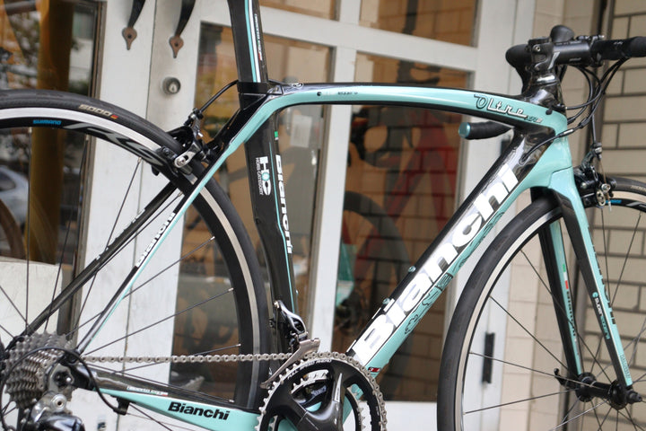 ビアンキ Bianchi オルトレ OLTRE XR2 2014モデル 530サイズ シマノ デュラエース 9000 MIX カーボン ロードバイク 【横浜店】