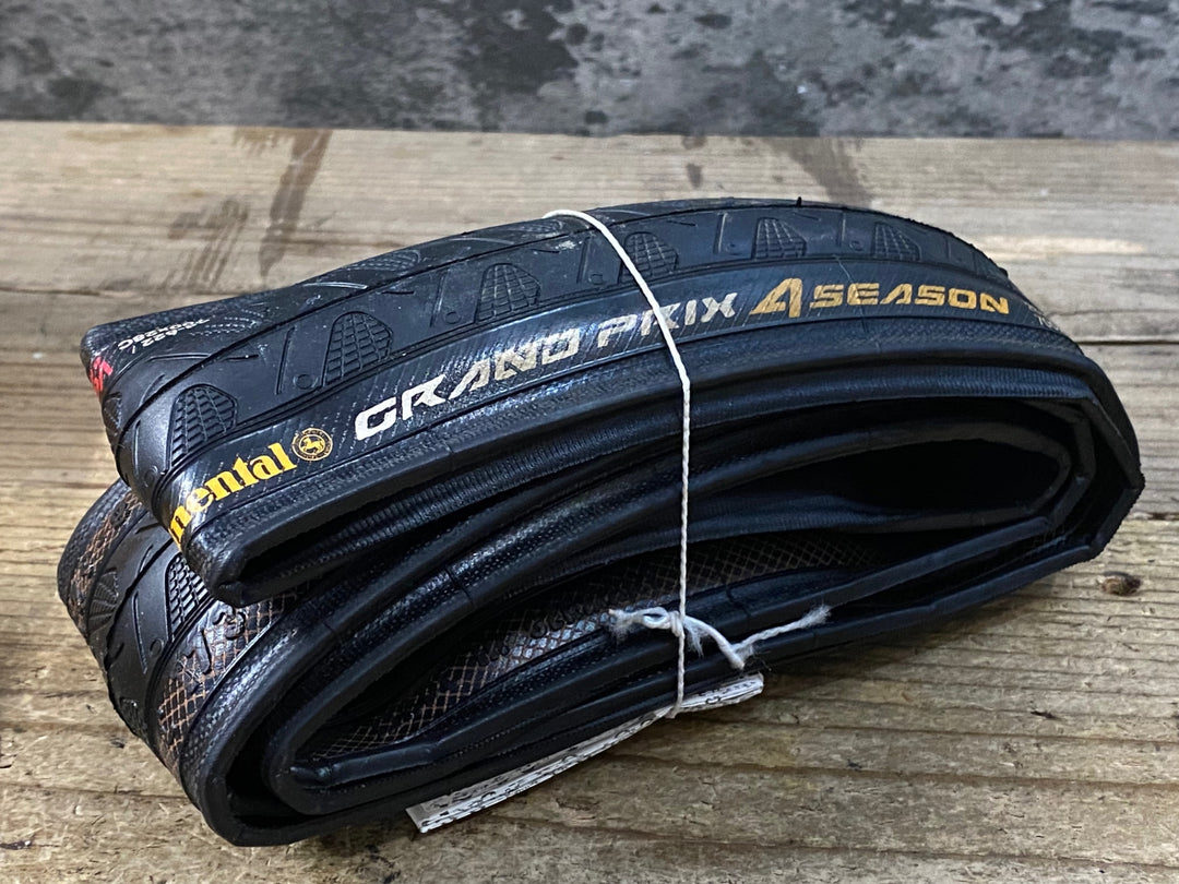 KJ019 コンチネンタル Continental GRAND PRIX 4SEASON クリンチャータイヤ 700x28C 2本セット