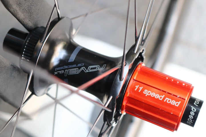 ロヴァール ROVAL ラピーデ RAPIDE CLX50 DISC カーボン クリンチャー ホイールセット シマノ12/11S ワイドリム 21C 【東京南麻布店】