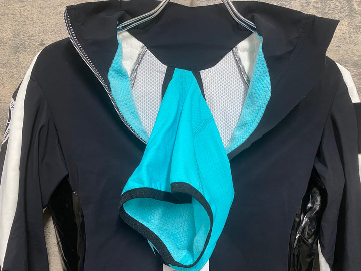 KM971 アソス assos iJ pompaDour S7 長袖 サイクルジャケット 黒白 S レディース