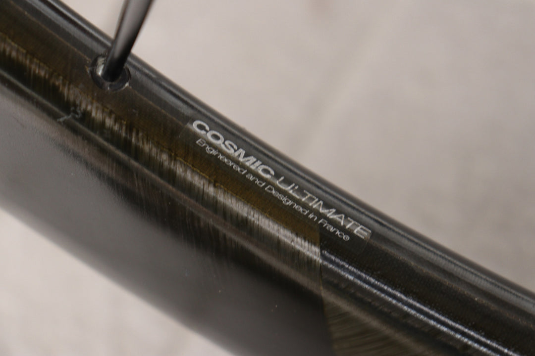 【鬼ベアリング換装！】マヴィック MAVIC COSMIC ULTIMATE 45 DISC UST カーボン チューブレスレディ ホイールセット シマノ11S/12S 19C 【横浜店】