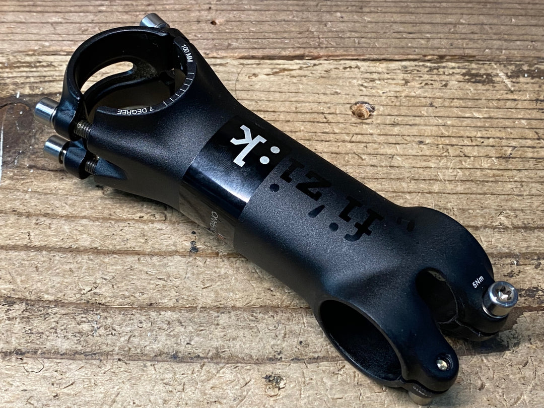 JN613 フィジーク fizik シラノ CYRANO R1 アルミステム 黒 Φ31.8 OS 7° 100mm