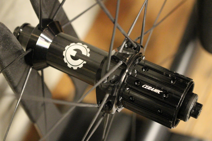 エリートホイールズ ELITEWHEELS Marvel 50V カーボン チューブレス ホイールセット シマノ12S/11S 【福岡店】
