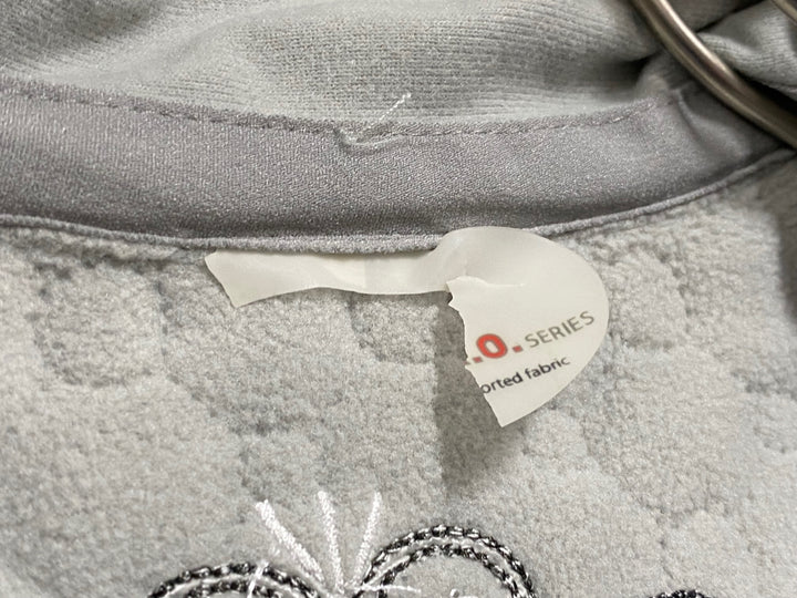 JO205 パールイズミ PEARL iZUMi 長袖 サイクルジャケット グレー 白 裏起毛 ※サイズ不明