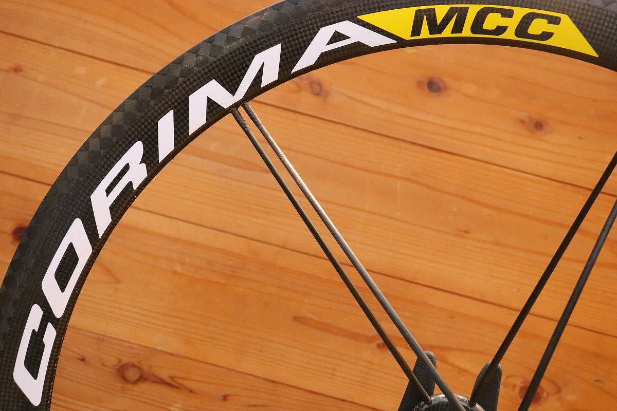 CORIMA AERO カーボン チューブラータイヤ　美品 コリマ 32mm MCC WS+カーボン チューブラーホイール 700C シマノ