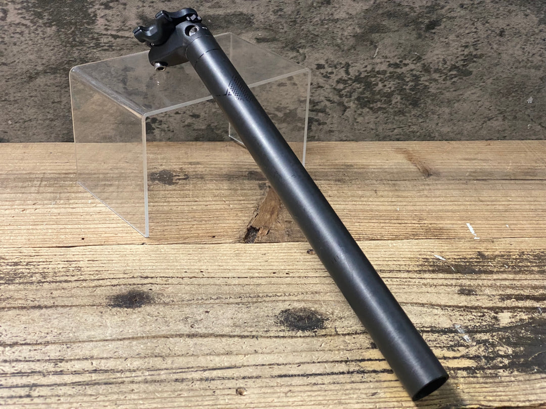 KI663 メリダ MERIDA EXPERT カーボン シートポスト 黒 350mm Φ27.2 SB20mm