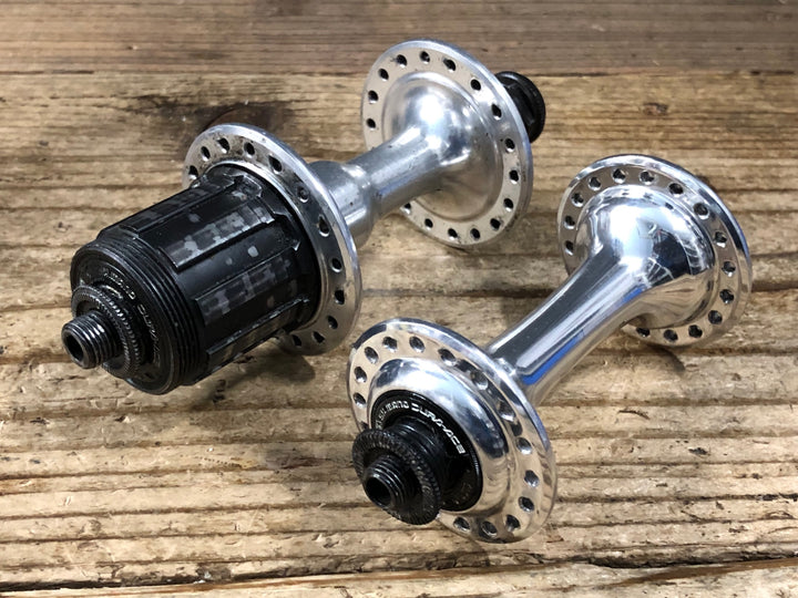 KP035 シマノ SHIMANO デュラエース DURA-ACE HB-7400 FH-7400 ハブ前後セット