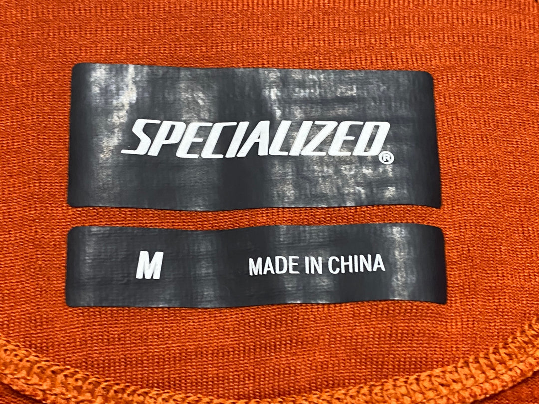 JV704 スペシャライズド SPECIALIZED TRAIL SERIES WIND JACKET 長袖 サイクルジャケット オレンジ M