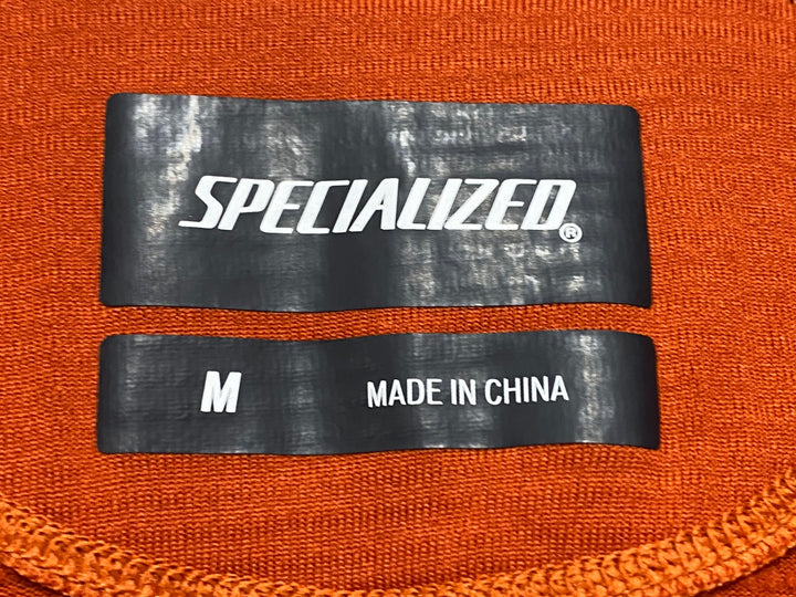 JV704 スペシャライズド SPECIALIZED TRAIL SERIES WIND JACKET 長袖 サイクルジャケット オレンジ M