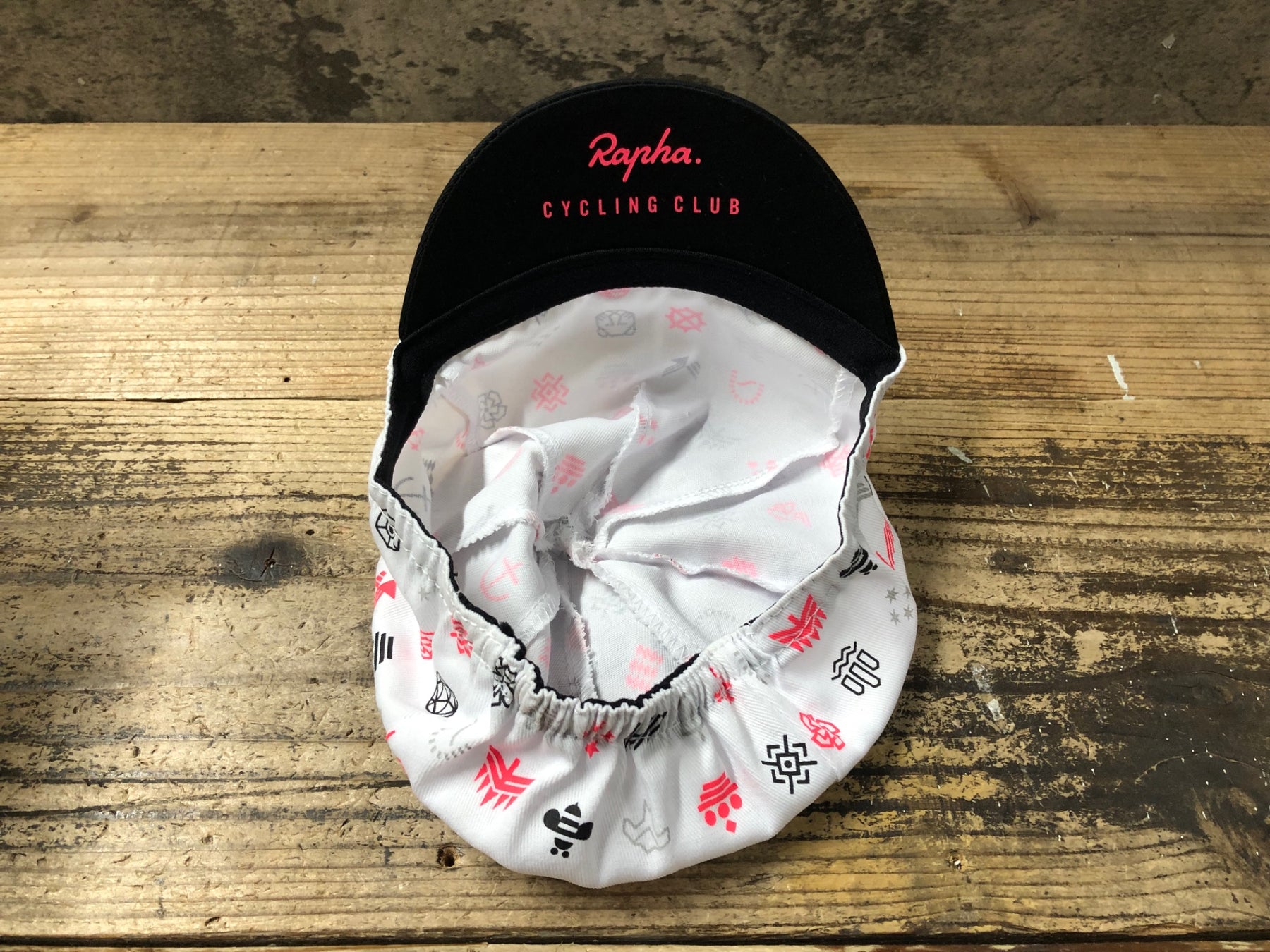JZ487 ラファ RAPHA サイクルキャップ RCC 白黒 ピンク – BICI AMORE