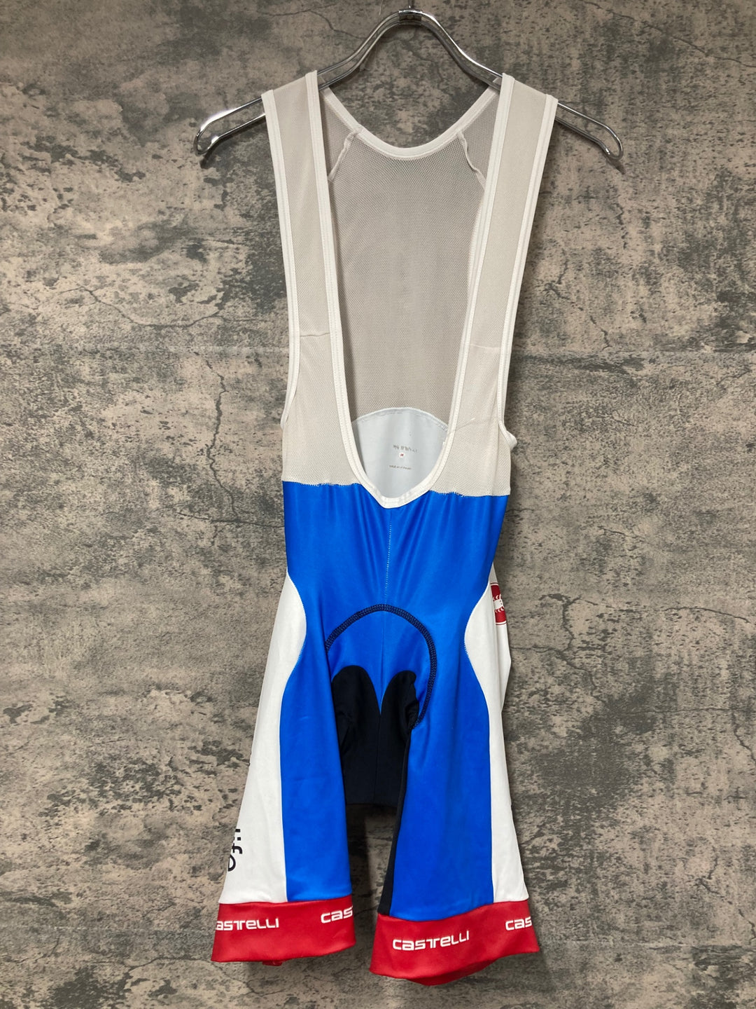 JT029 カステリ CASTELLI ビブショーツ 黒 白 M