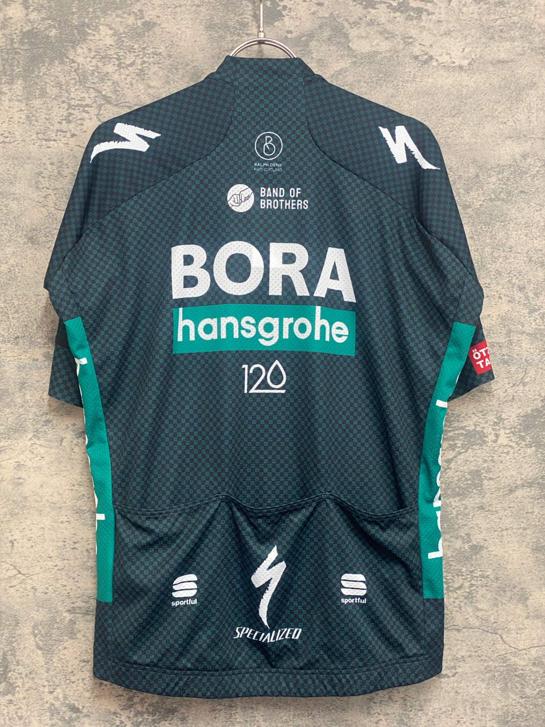 JN355 スポーツフル sportful 半袖 サイクルジャージ 深緑 XL BORA